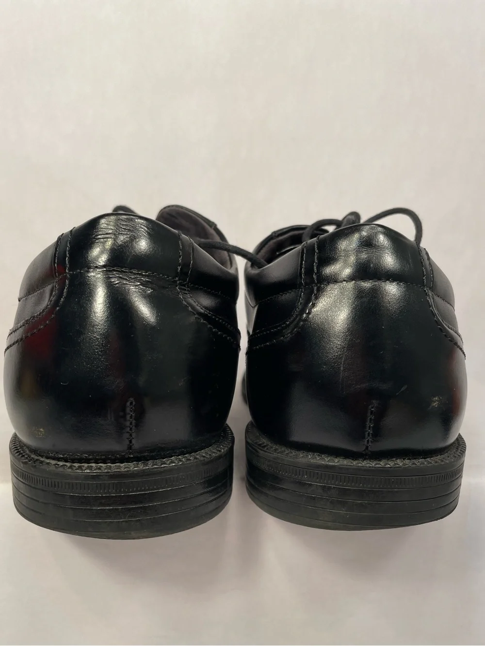 Florsheim Black Leather Derby Oxfords